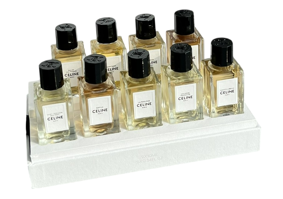 CELINE MINIATURE BOX EAU DE PARFUM 9 X 10 ml.